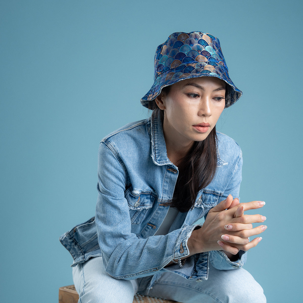 YU LIN N X RIDGE BUCKET HAT
