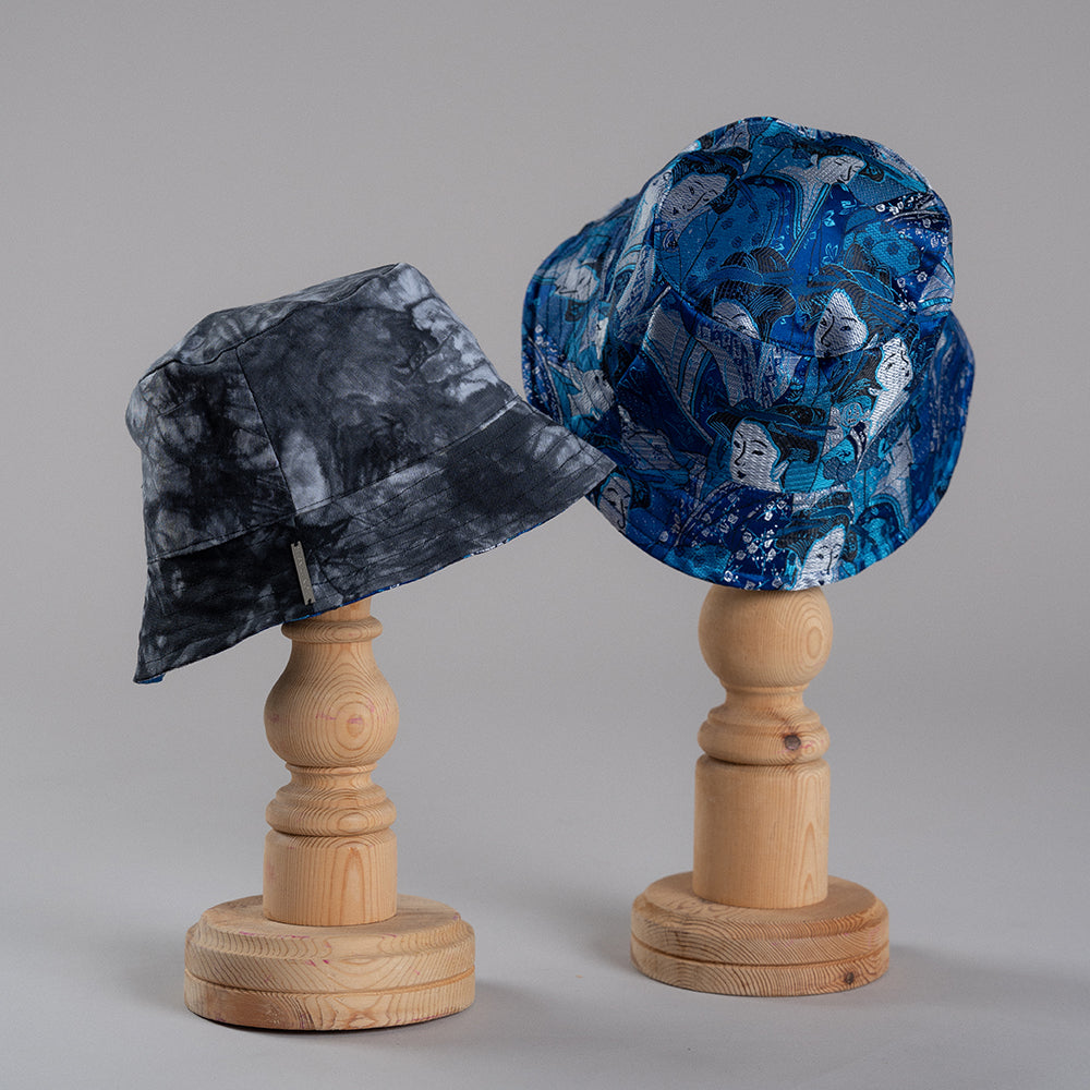 GEISHA X ASH BUCKET HAT