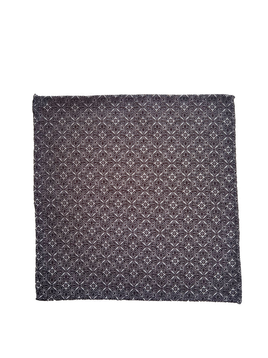 THE FDL BW POCKET SQUARE
