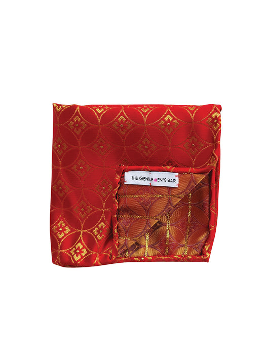 THE TONG QIAN R POCKET SQUARE