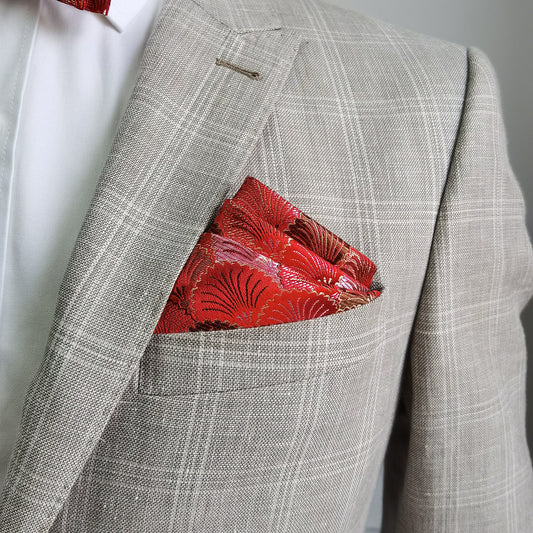 THE YU LIN R POCKET SQUARE