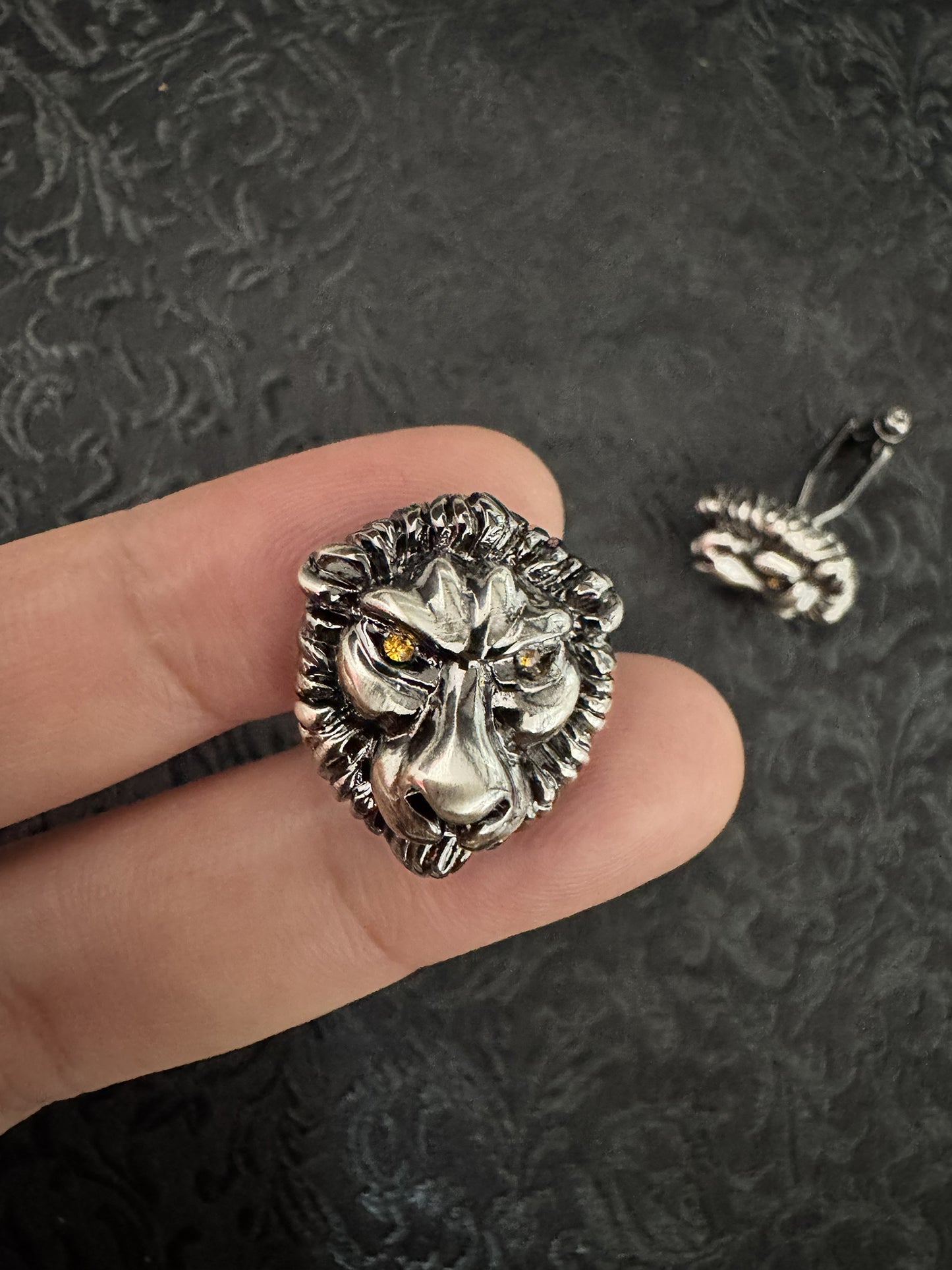 THE GOLDEN-EYED LION