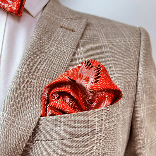 THE TAZU R POCKET SQUARE